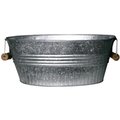 Perfectpatio 14 in. Galvanized Metal Basin Planter PE2668102